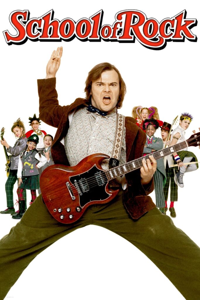 Poster de la película "School of Rock"